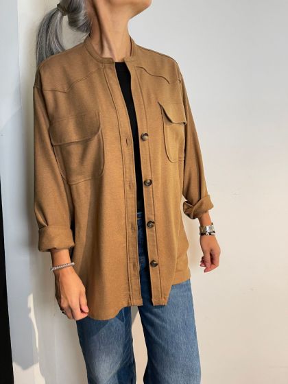 Diega dames blouse 6871 Camel