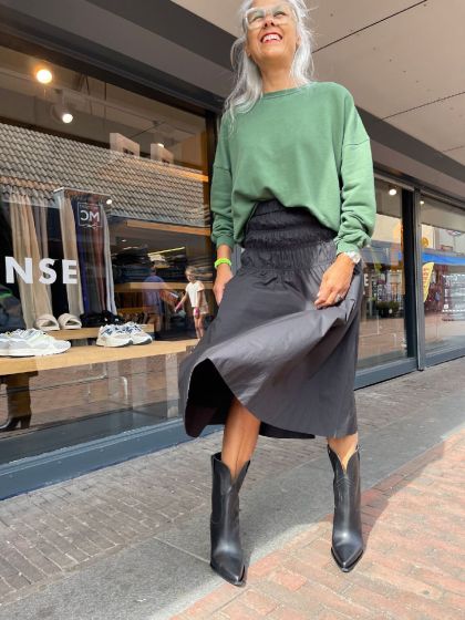 American Vintage sweater Hapy03 Aneth vint. groen