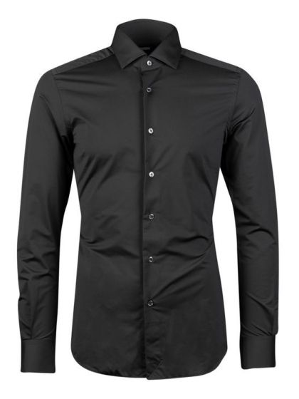 Xacus heren overhemd 558 active zwart