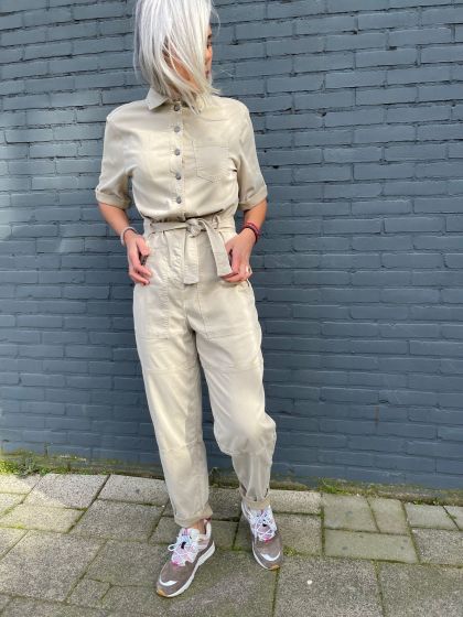 Set catsuit 72237 beige