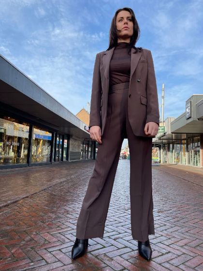 Tiger of Sweden dames blazer Valary bruin