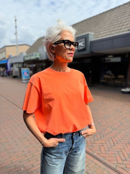 American Vintage T-Shirt Fiz02A Fire