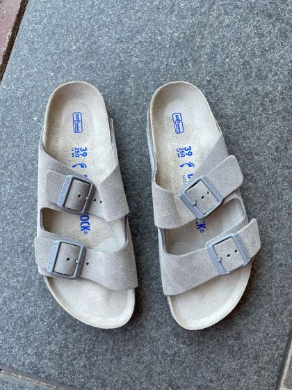 Birkenstock Arizona SFB Stone coin