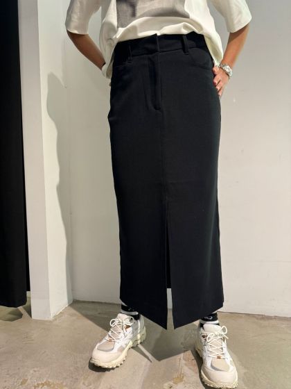 Copenhagen Muse Tailor Long Pencil Skirt Black