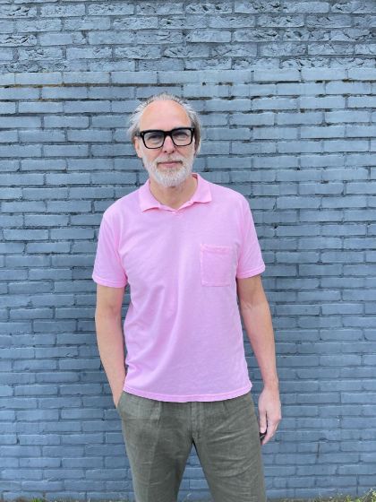 Universal Works Vacation polo Pink