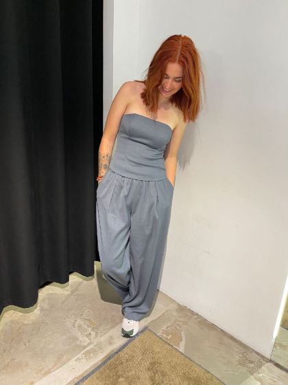 Samsoe Samsoe Dames Julia Trousers Turbulence