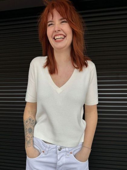 Avec Elan Top Noa Winter White