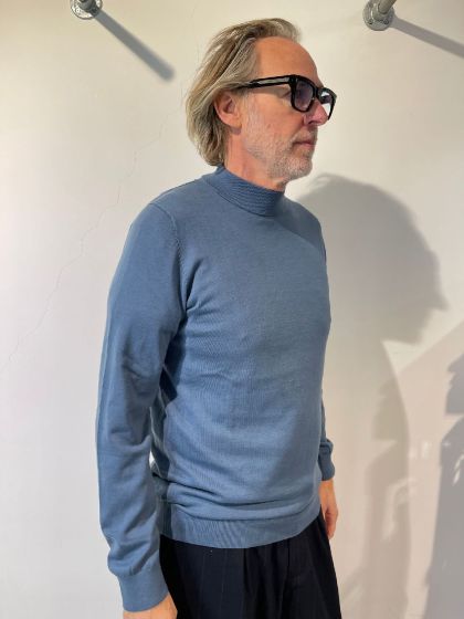 Saint Steve heren trui Ben Blue Melange