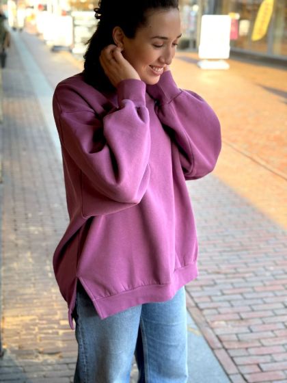 Ame Ulla oversized Sweater Purple