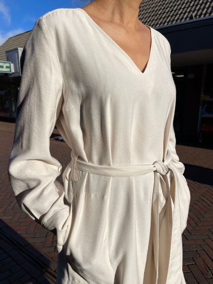 Drykorn jurk Affra 1905 off white