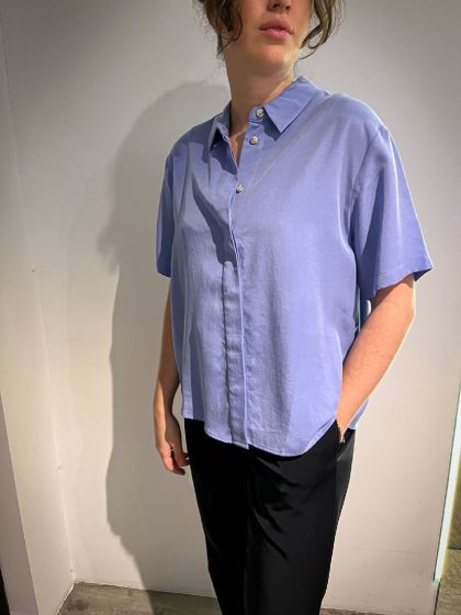 Samsoe Samsoe Mina SS Shirt Iolite Paars