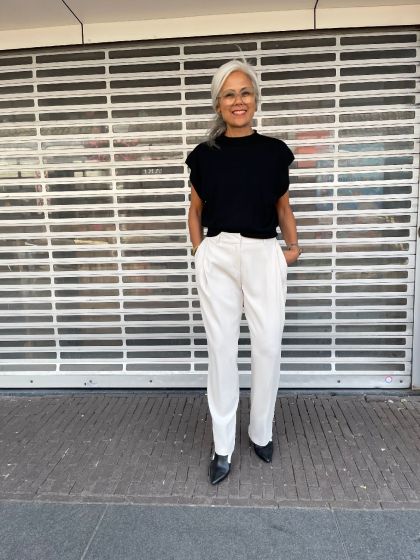 Drykorn dames top Amory 1000 zwart