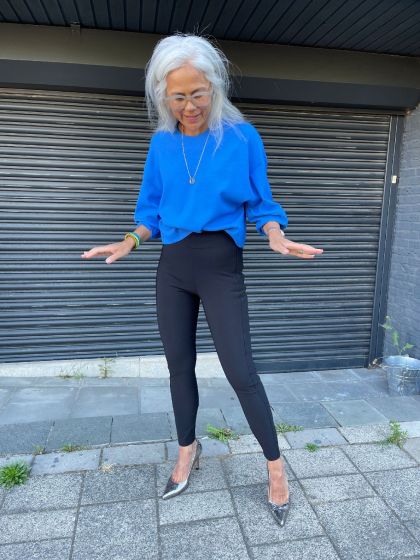 Drykorn dames broek Shaper_2 1000 zwart