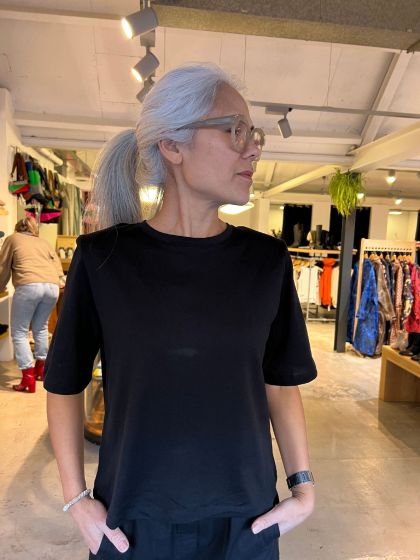 Drykorn dames top Naimi zwart