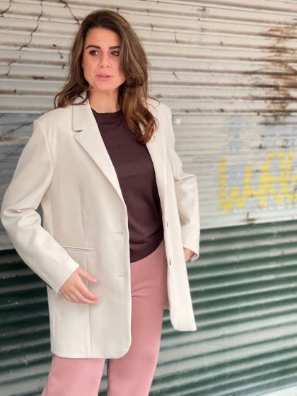 Samsoe Samsoe dames colbert Erika Blazer Br. Rice