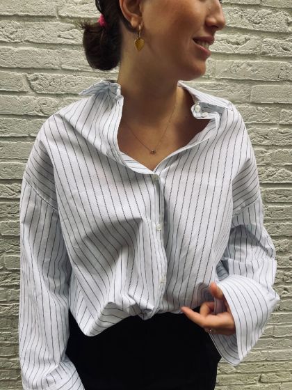 Samsoe Samsoe Dames Marika Shirt 13072 White