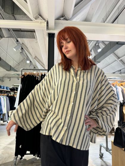 Âme Gala Blouse White/Black