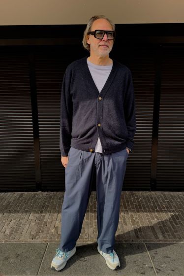 American Vintage Heren Vest MDUC19AE Navy 