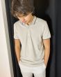 Drykorn heren polo Garry beige