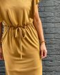 Second Female jurk Valencia Dress geel