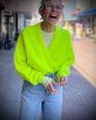 American Vintage vest Vito19AH Jaune Fluo