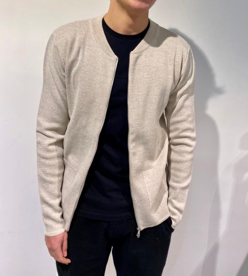 Sibin Linnebjerg heren vest Bond beige