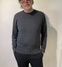 Drykorn heren trui Vincent donkergrijs melee