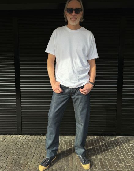 Tenue Heren T-shirt Brody Foam Wit