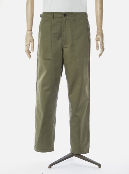 Universal Works heren broek Fatigue light olive