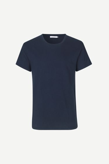 Samsoe Samsoe heren t-shirt Kronos O-neck blauw
