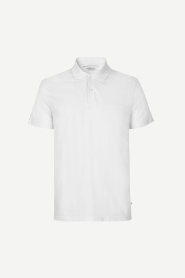 Samsoe Samsoe heren polo Harlo wit