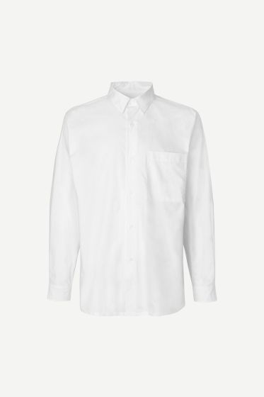 Samsoe Samsoe heren blouse Luan wit