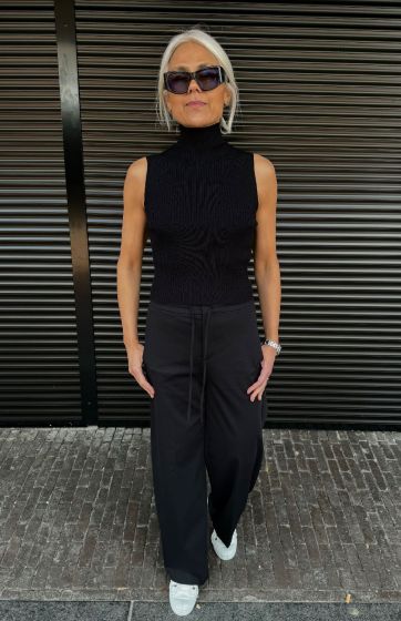 Drykorn Dames Broek Fae Zwart 1000