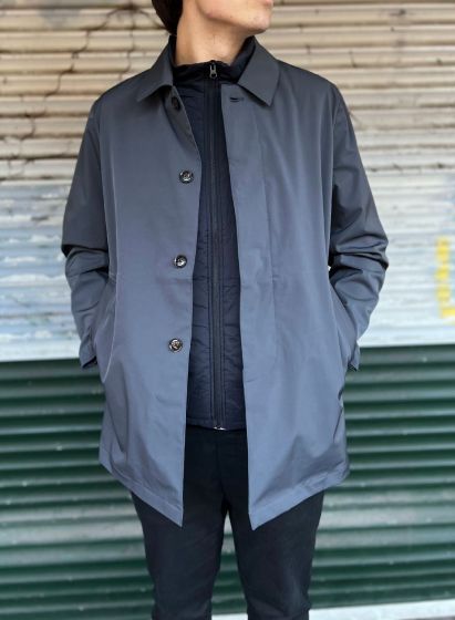 NN07 heren jas Kim Concrete grijs