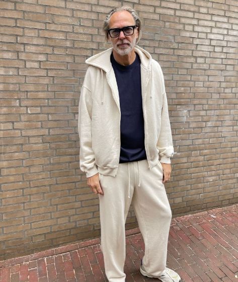 American Vintage Heren Vest MXY03CH Ecru