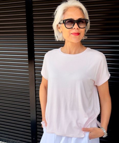 Majestic Filatures Top FTS390-Petale Roze