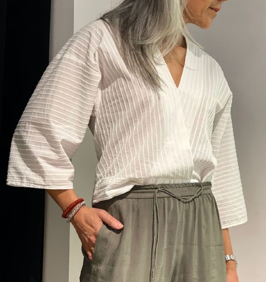 Humanoid top Maoz White