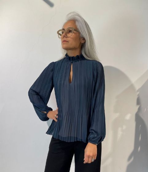 Samsoe Samsoe dames top Lady Midnight