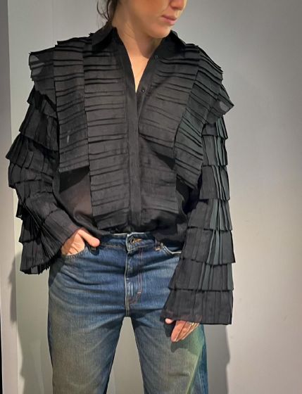 Copenhagen Muse Bluebell Shirt Black