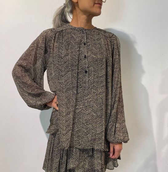 Second Female blouse Severine Cinder print