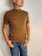 Set dames Korte mouw trui 70141 bruin