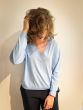 Drykorn Dames Top Itaria Lichtblauw 3806