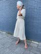 Samsoe Samsoe jurk Andina Long Dress Rice