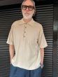 Universal Works Pullover Knit Shirt Ecru Melange