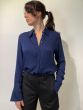 Drykorn dames blouse Chlaris donkerblauw