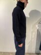 Samsoe heren trui Logan turtle zip neck navy
