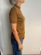 Set dames Korte mouw trui 70141 bruin