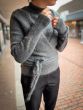 Second Female Brookline Knit Wrap T-neck Vol Ash