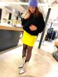 Samsoe Samsoe Dames Casja Skirt Blazing Yellow