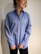 Samsoe Samsoe Dames Lova Shirt Oxford Blue